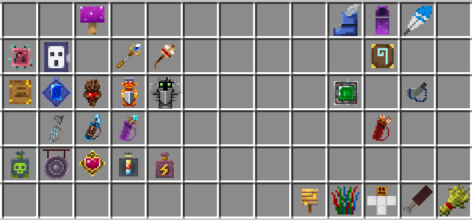 MC Dungeons Artifacts