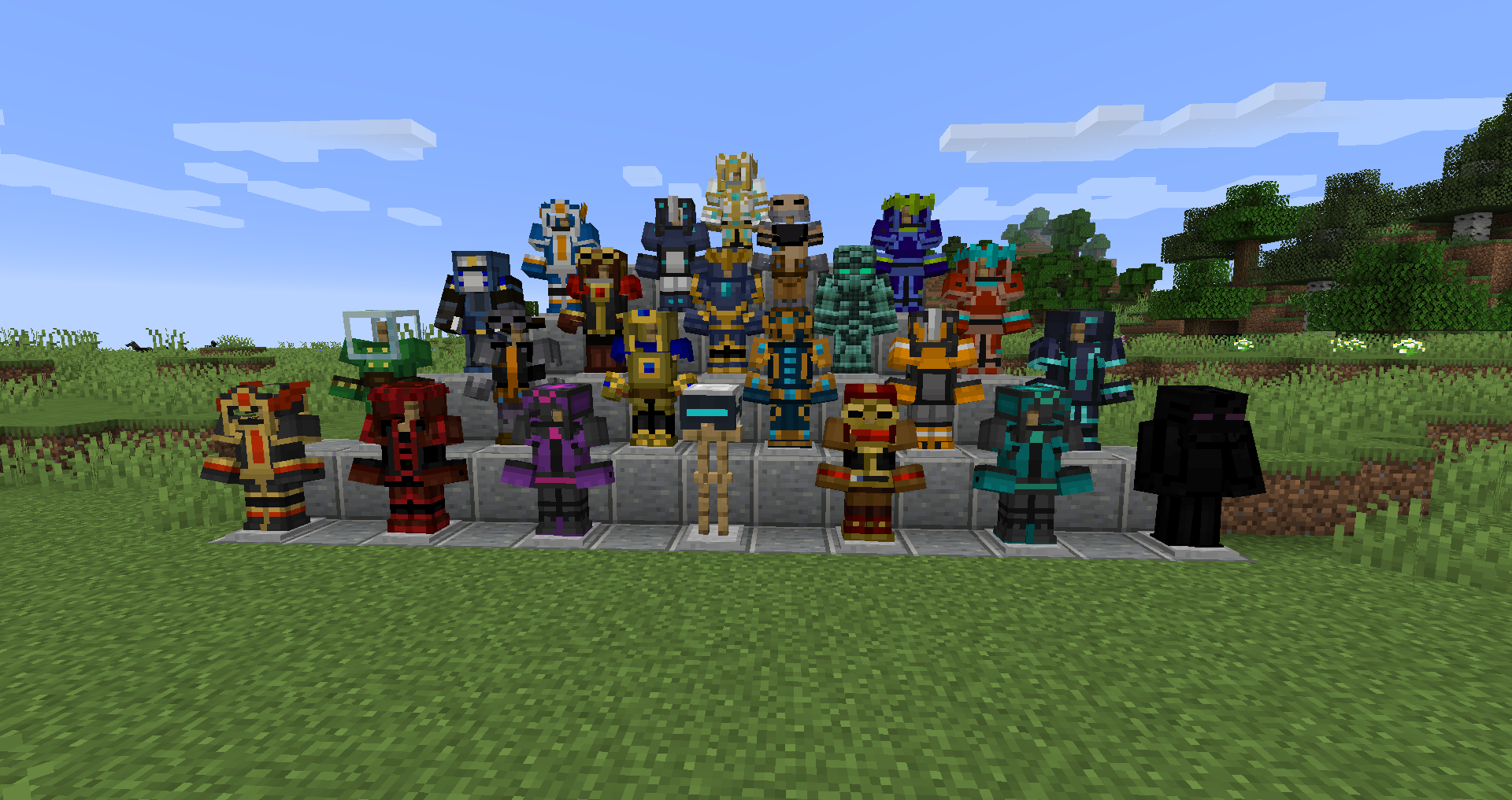MC Story Mode Armors [Forge / Fabric]