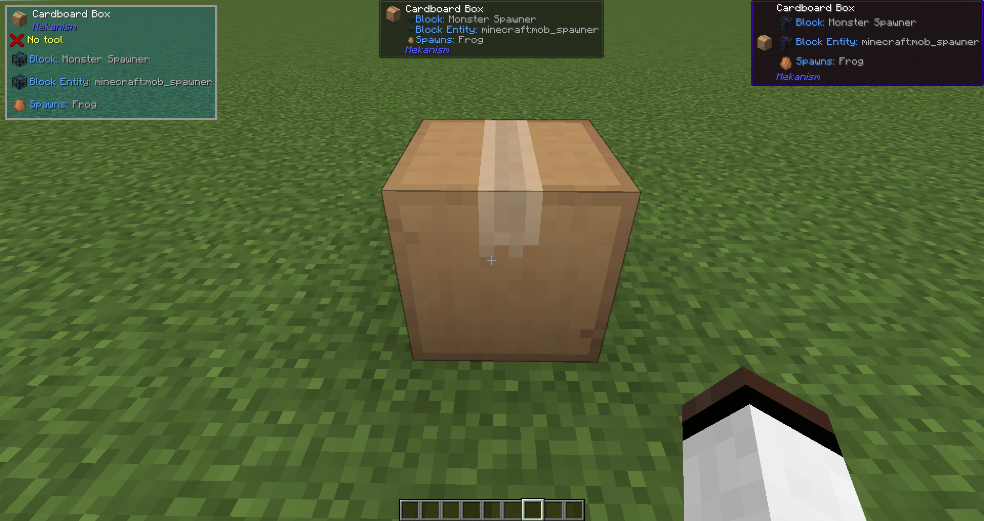 Mekanism Cardboard Tooltip