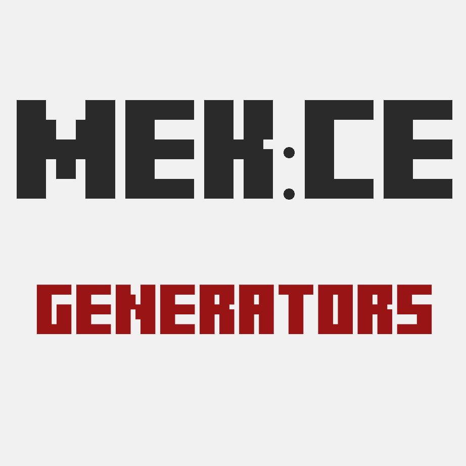 Mekanism Community Edition: GENERATORS