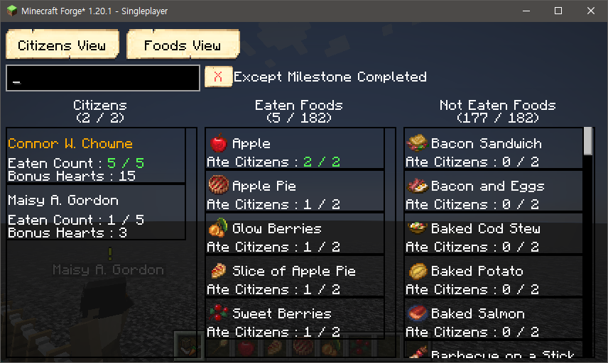 Spice of MineColonies Life: Carrot Flavor