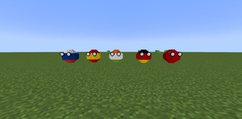 Minecraft Countryball Mod