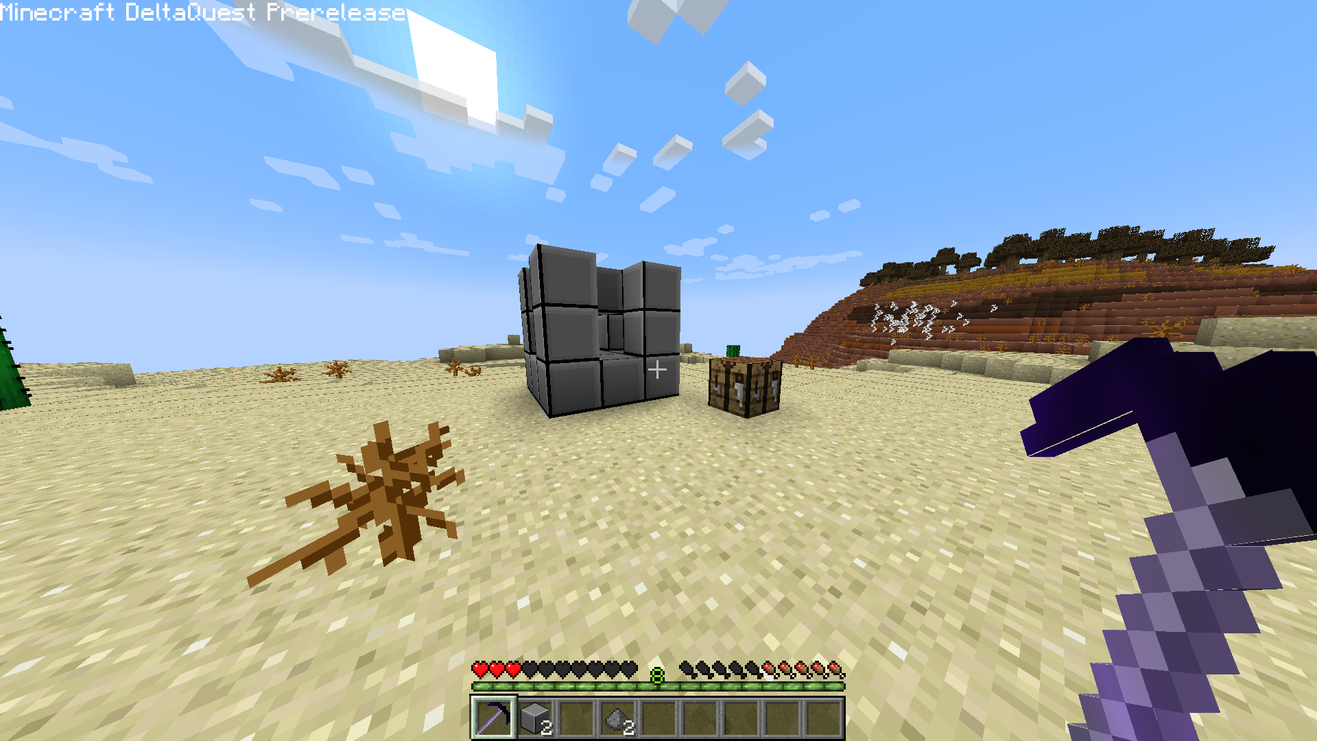 Minecraft DeltaQuest Prerelease