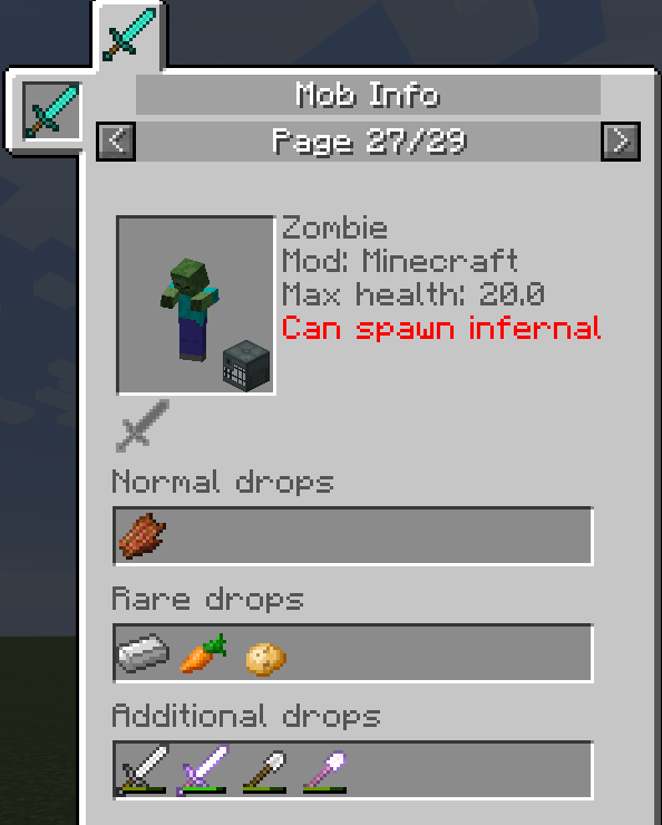 Mobs Info