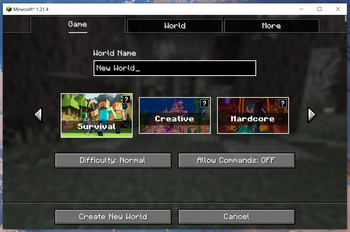 Modern World Creation