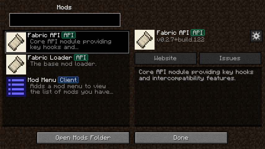 ModMenu Beta