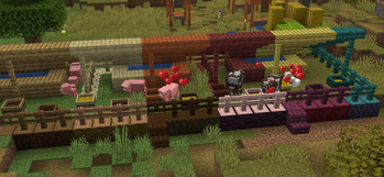 More Feeding Trough Variants