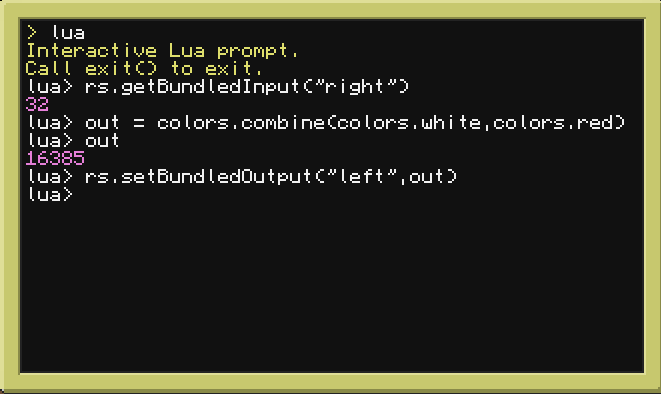 More Red Computercraft Integration