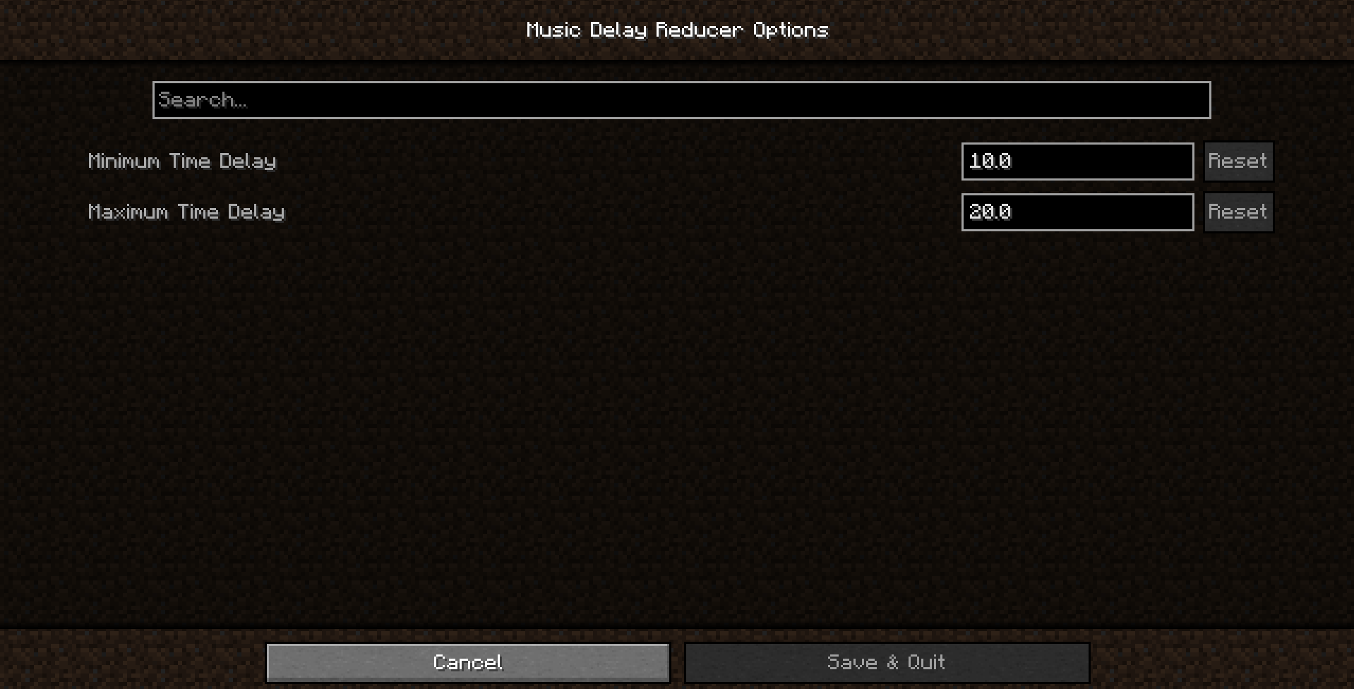 Music Delay Reducer