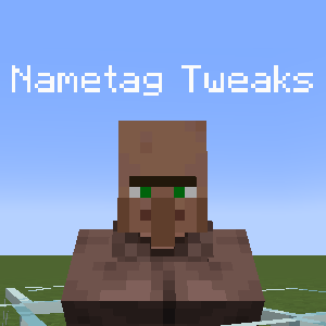Nametag Tweaks