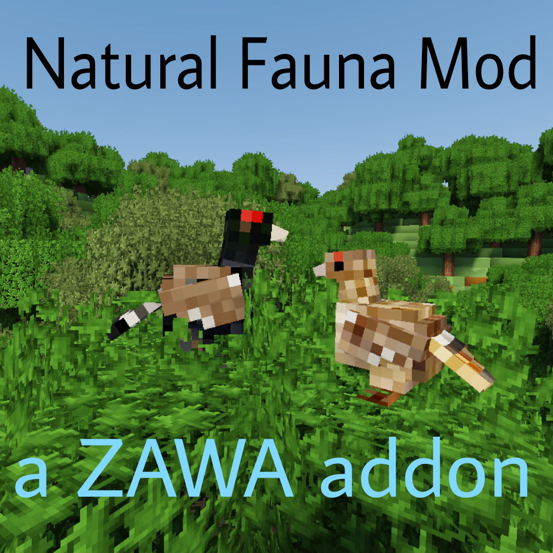Natural Fauna Mod: a ZAWA addon