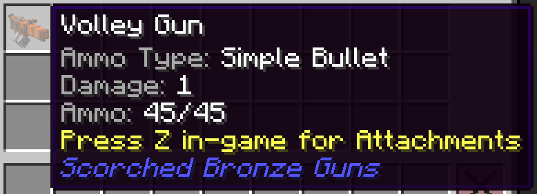 NGS's ScorchedGun Stats and Create Recipe