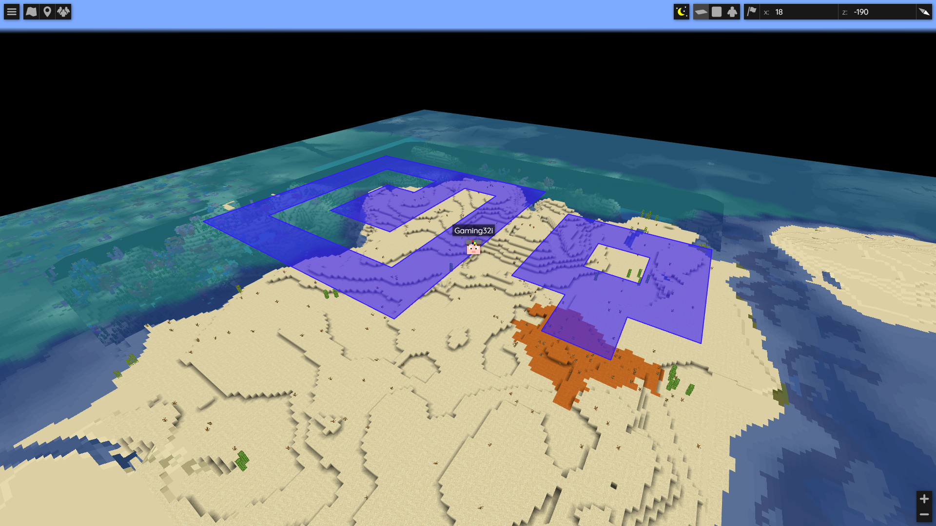 OPaC BlueMap