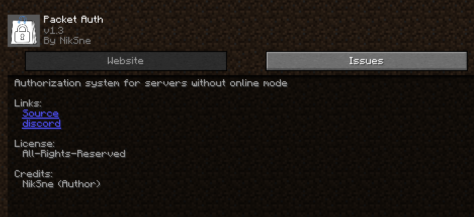 Packet Auth