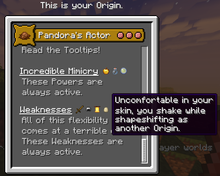 Origins: Pandora's Actor