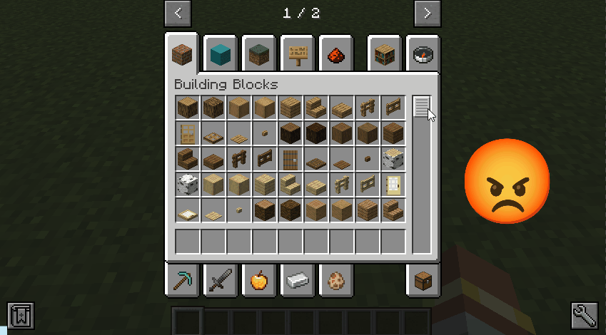 Persistent Creative Inventory