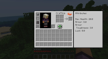 Player Attribute Screen