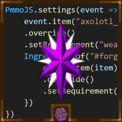 KubeJS PMMO