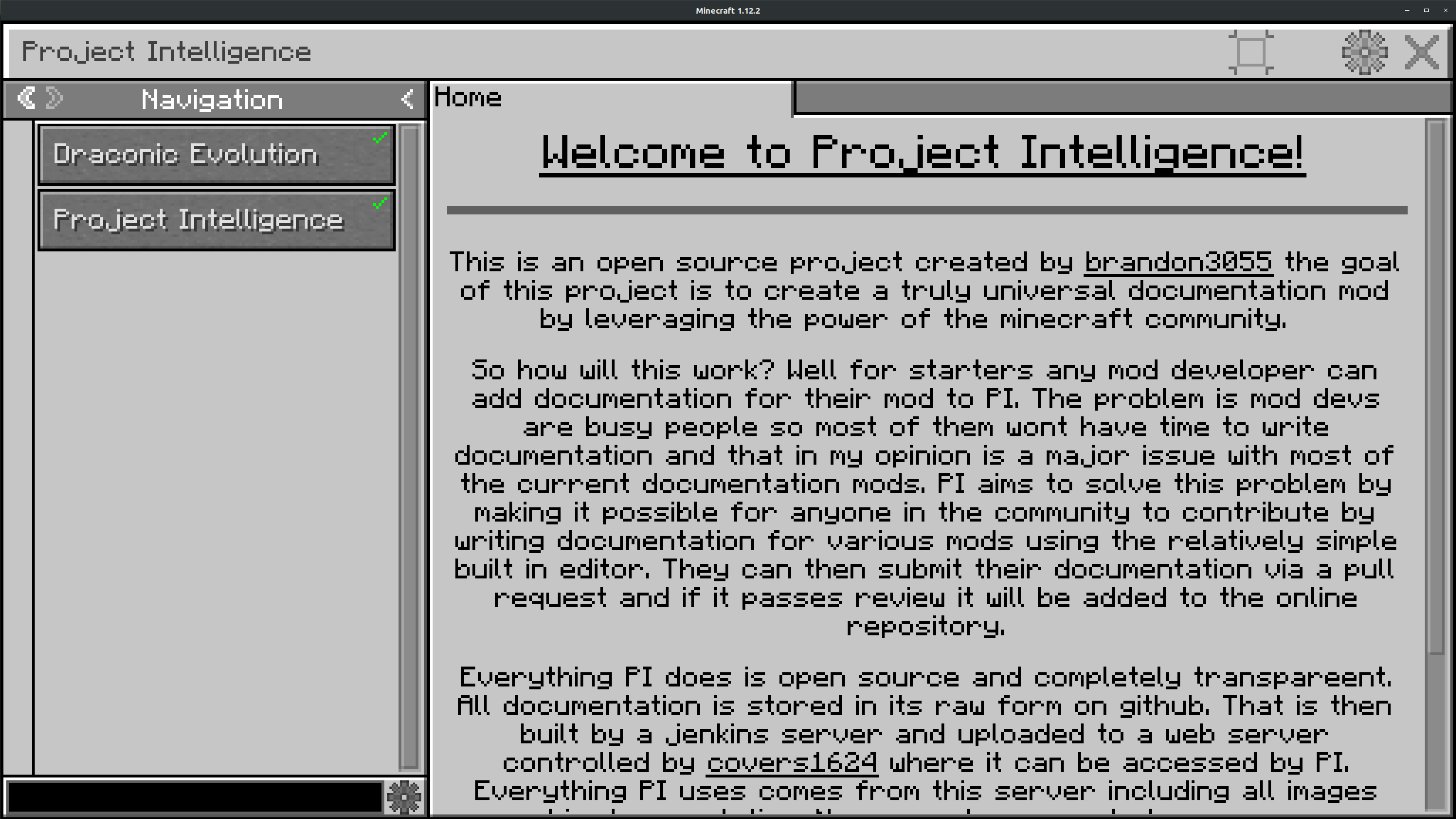 Project Intelligence