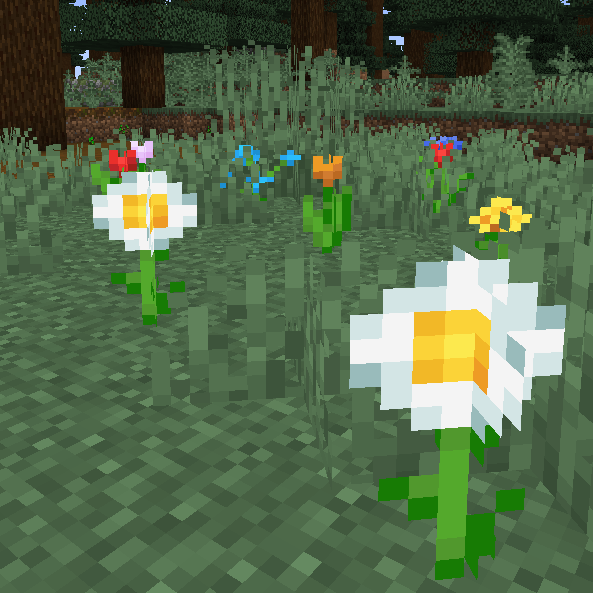 Random Bone Meal Flowers (Legacy Fabric)