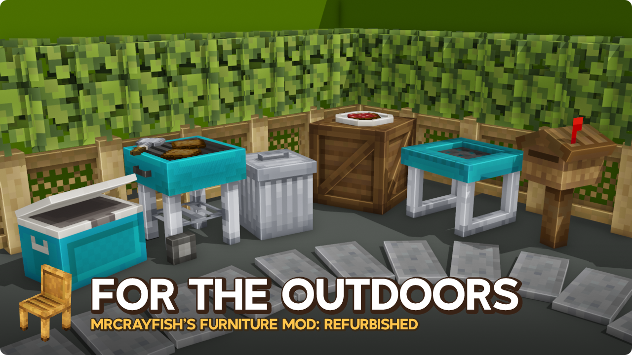 MrCrayfish's Furniture Mod: Refurbished