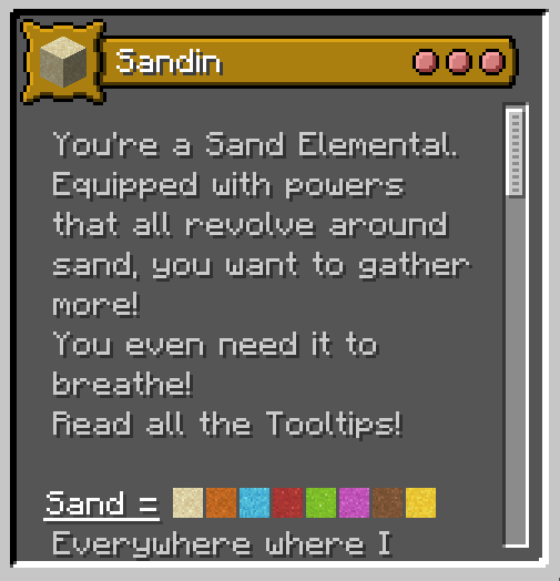 Origins: Sandin