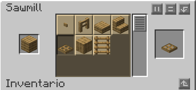 Sawmill Plank Trapdoors (Woodworks addon)