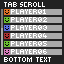 Scrollable Tab