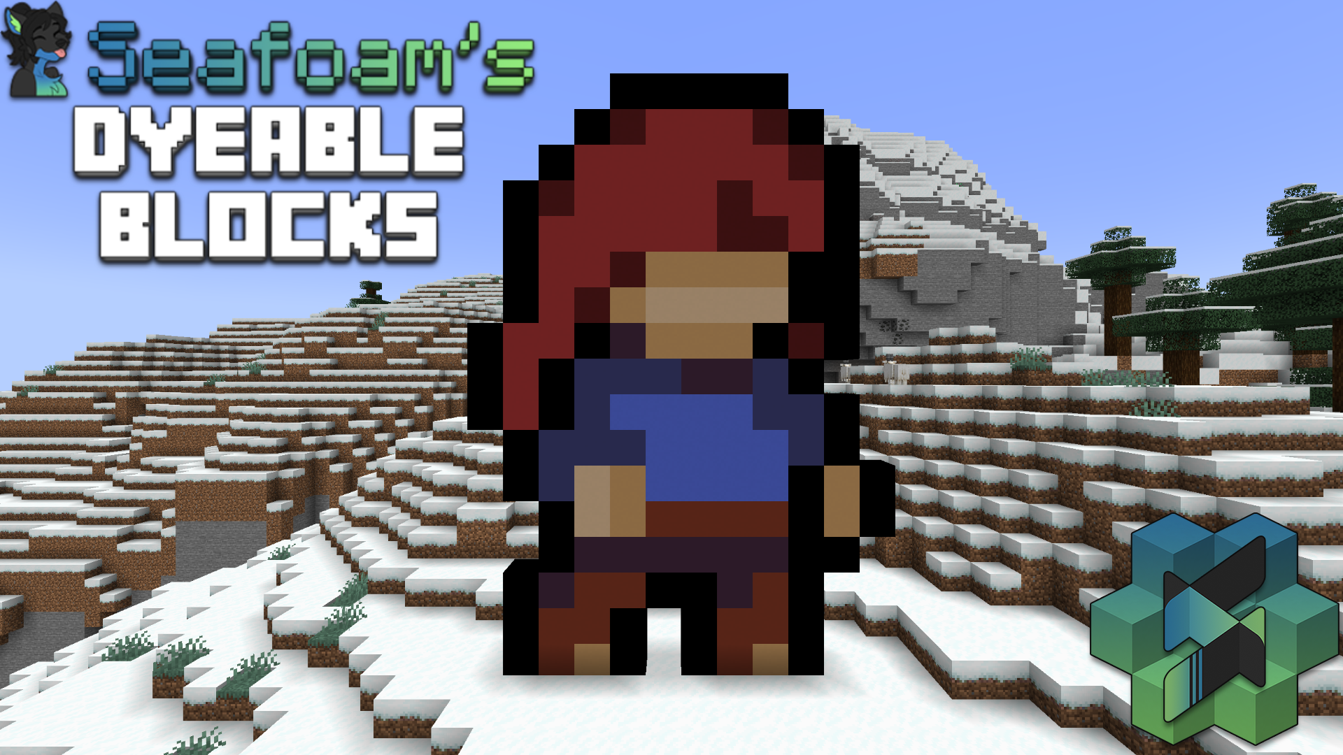 Seafoam's Dyeable Blocks - Biomes O Plenty Compatibility