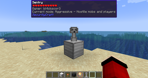 SecurityCraft "WTHIT"-Addon