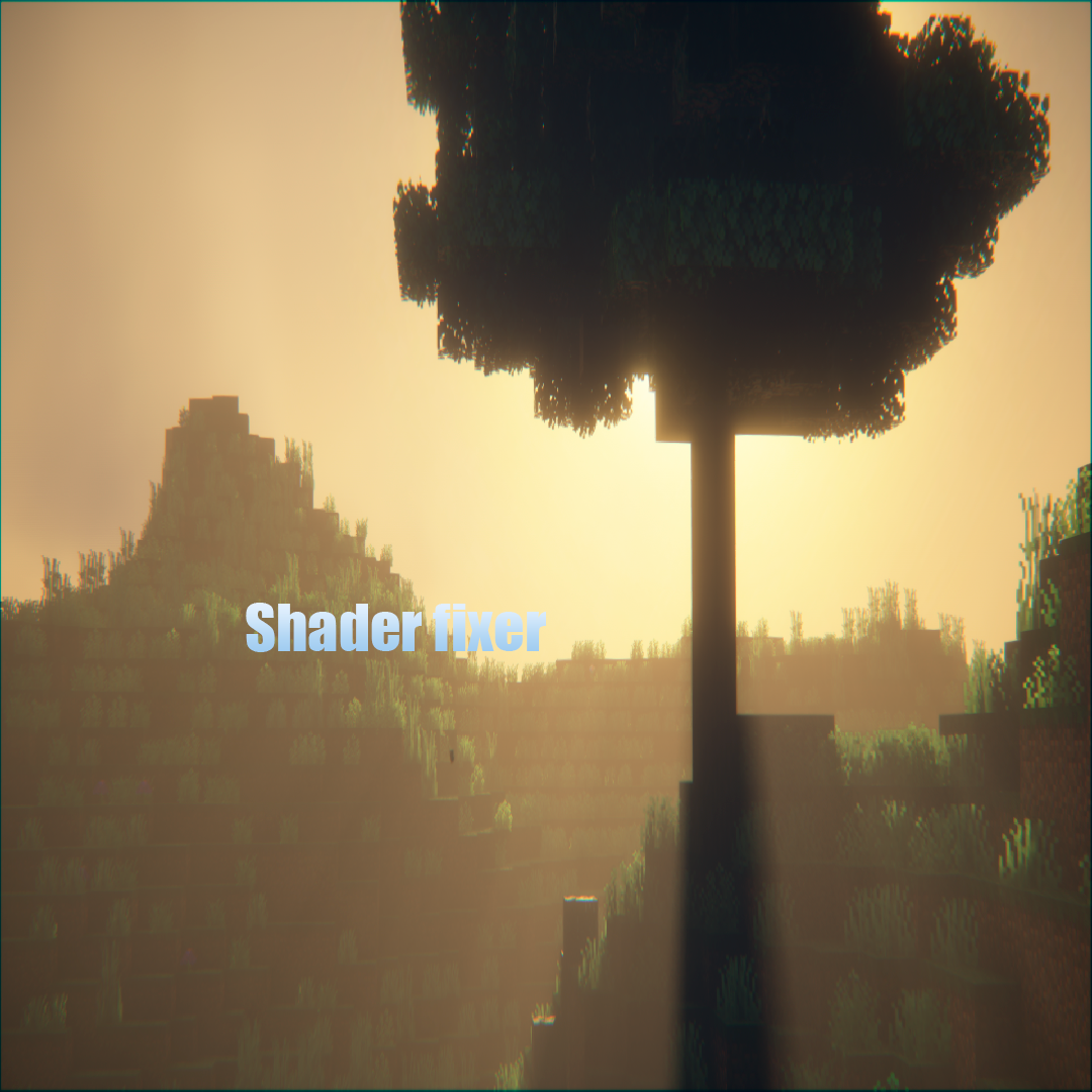Shader fixer