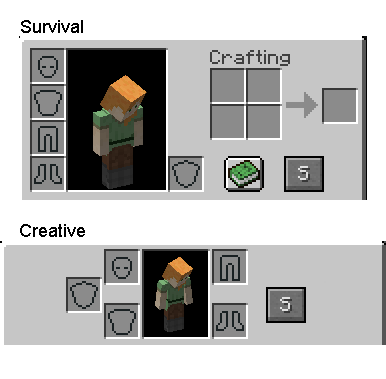 Shrinking Button