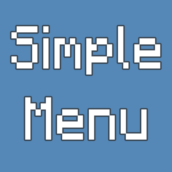 Simple Menu