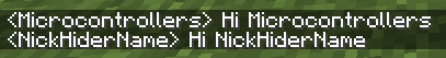 Simple Nick Hider