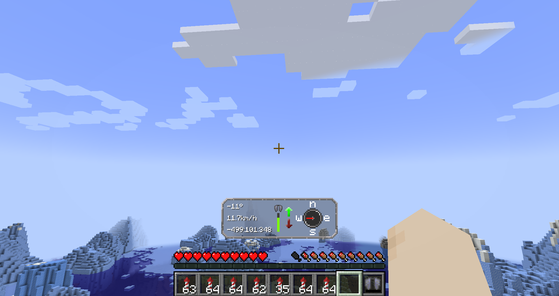 Simple Elytra Hud