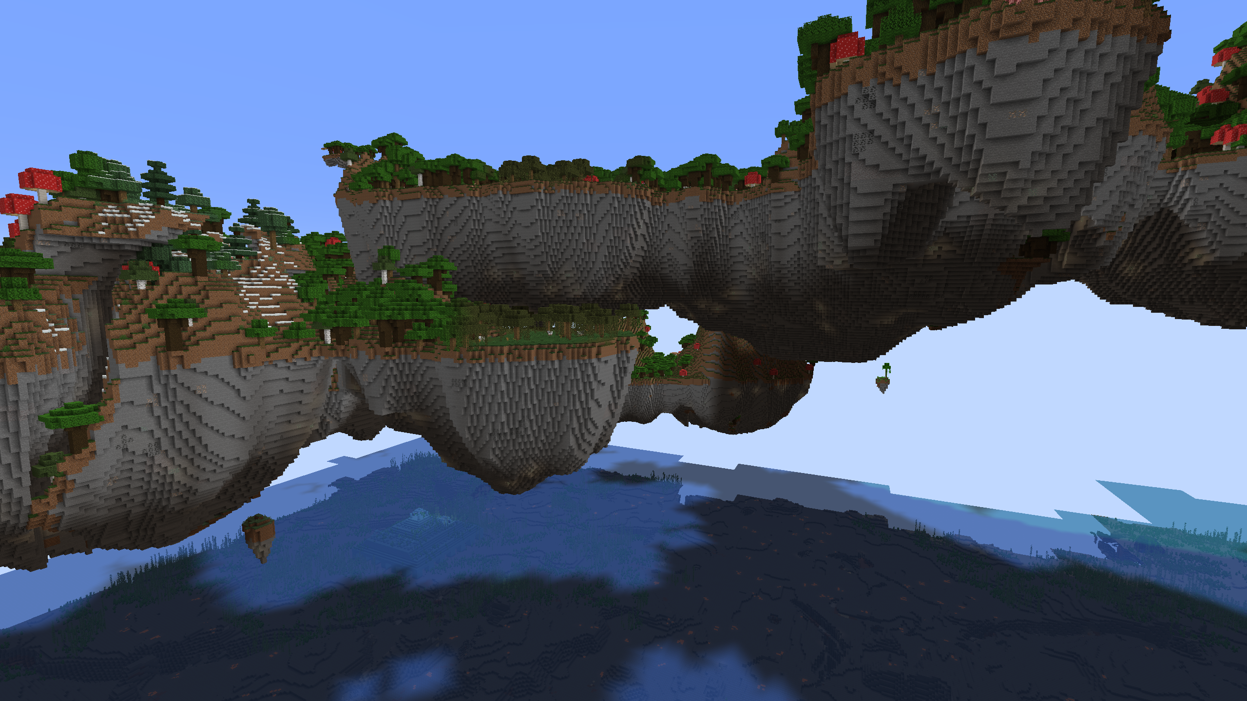 Skylands over the Sea