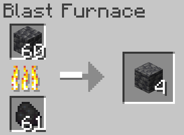 Smelting Cobblestone in a Blast Furnace [Fabric/Forge/NeoForge]