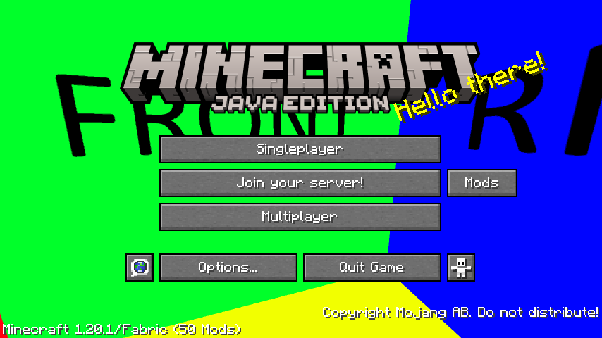ServerMainMenu Lib