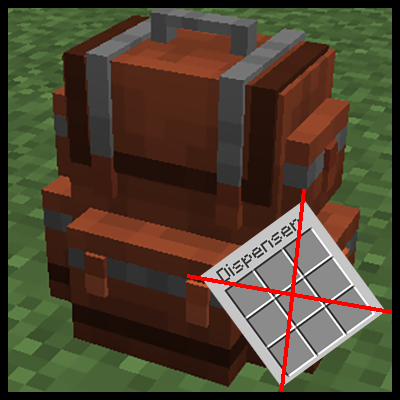 Sophisticated Backpacks Container Blacklist