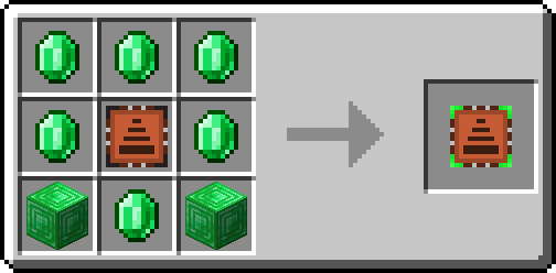 Sophisticated Backpack/Storage Emerald Upgrade
