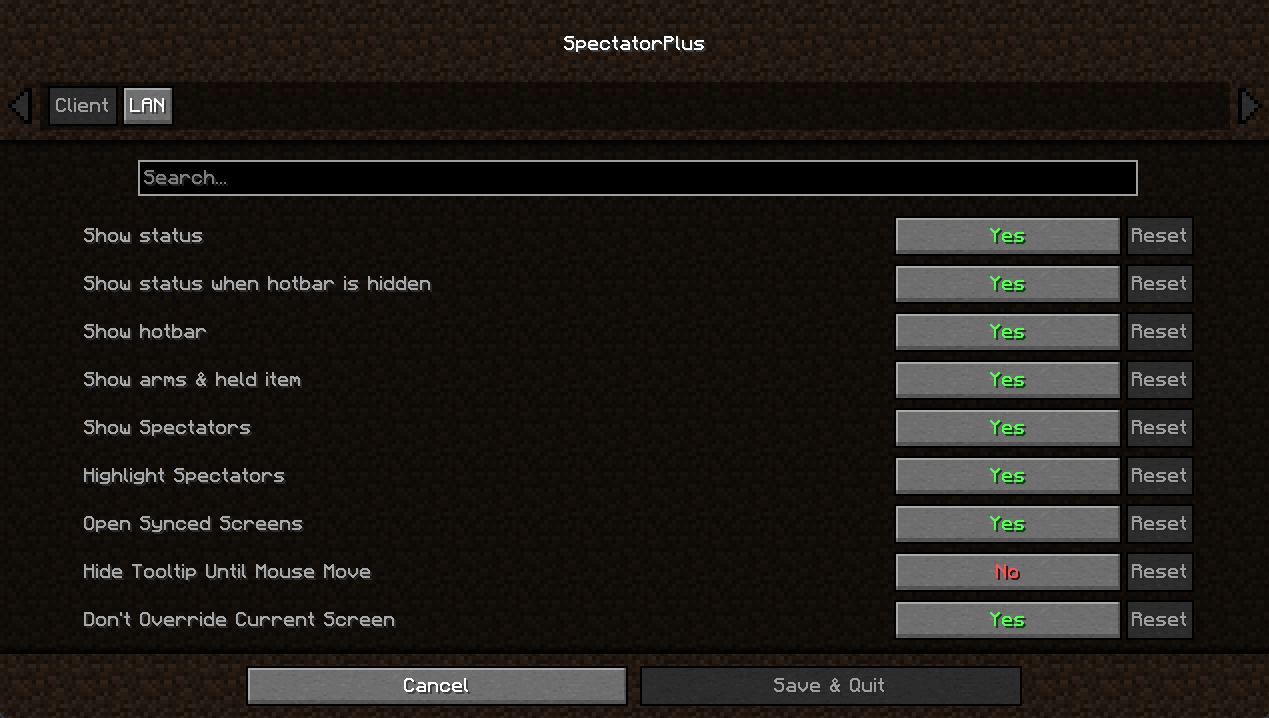 SpectatorPlus