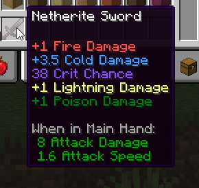 Spoorn Weapon Attributes
