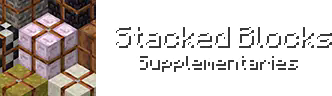 Stacked Blocks: Supplementaries