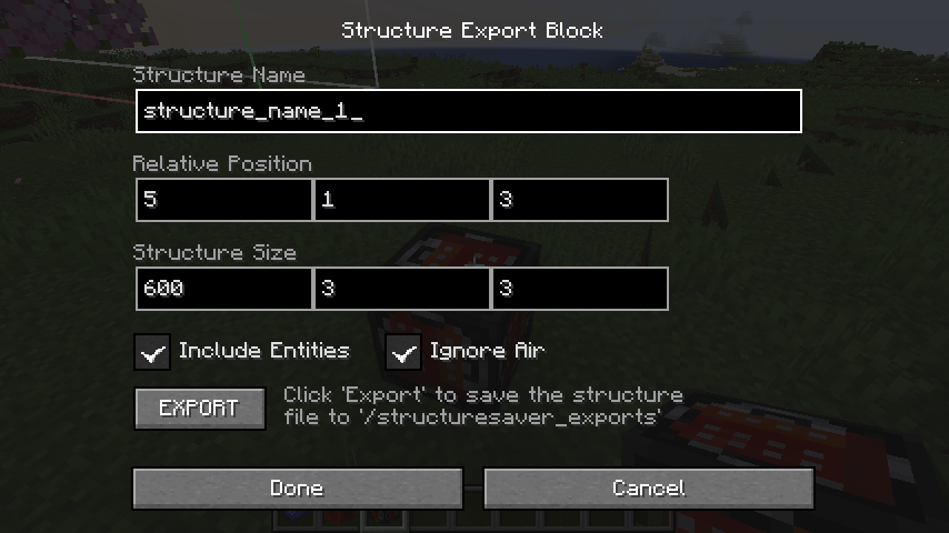 Improved Structure Blocks