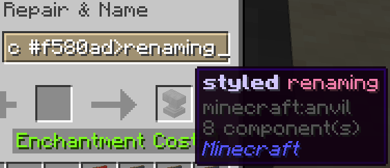 styled renaming