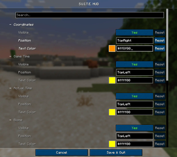 SUITE HUD