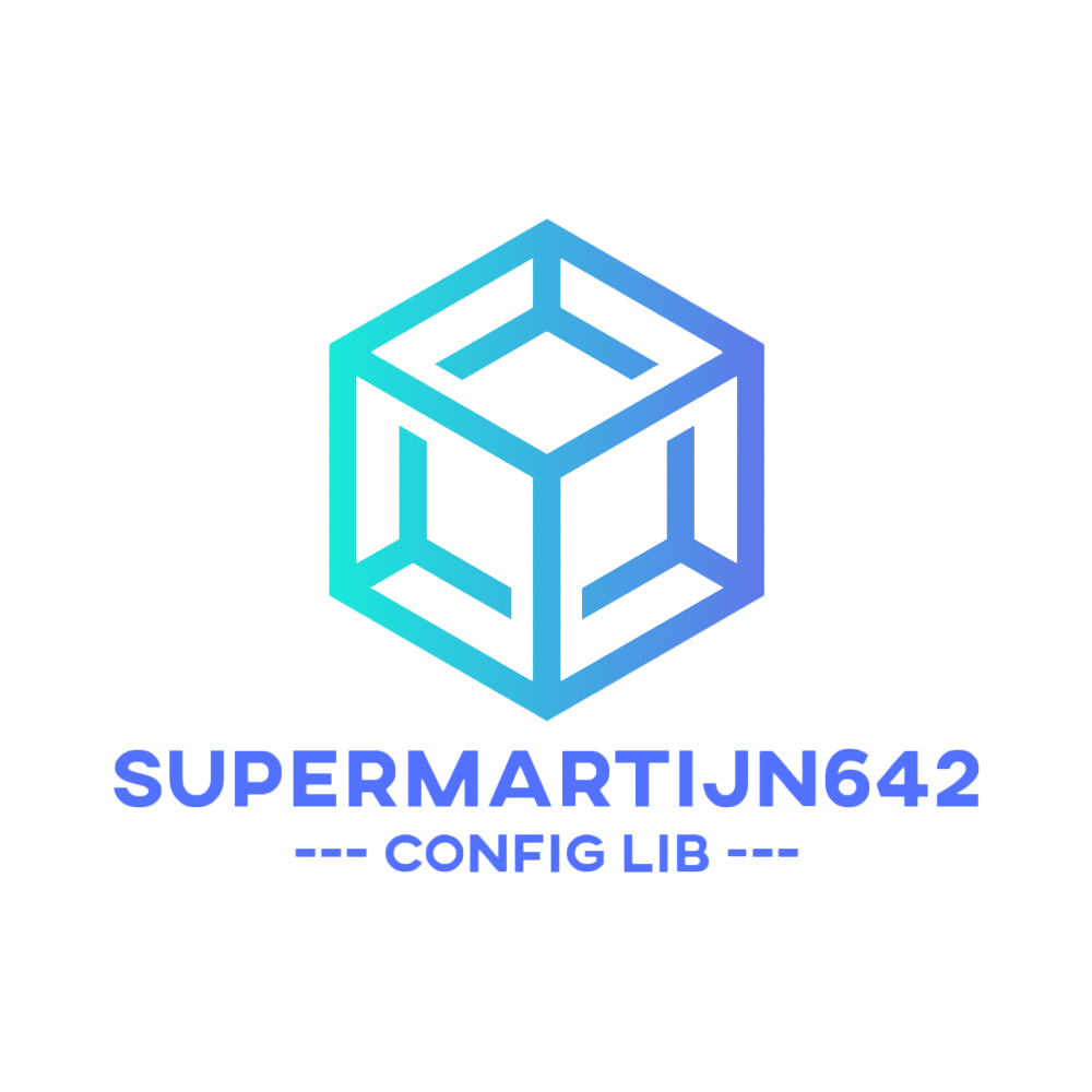 SuperMartijn642's Config Lib