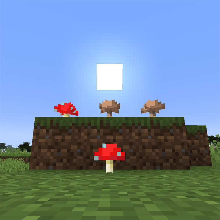 Surface Mushrooms (Legacy Fabric)