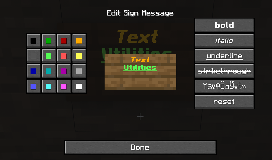 Text Utilities