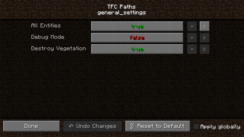 TFC Paths